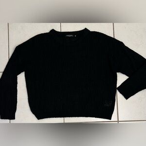 Brave Soul London Black Crewneck Sweater